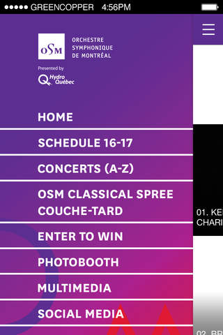 Orchestre symphonique Montréal screenshot 2