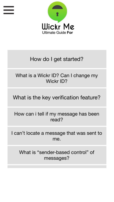 wickr me message unsent