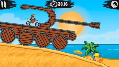 Screenshots of Moto X3M Bike Race Game and Stunts Racing for iPhone