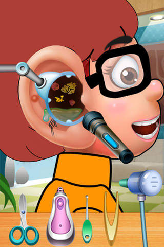 Little Doctor Ear Game for Kids screenshot 2