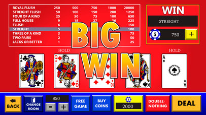 Screenshot 4 Video Poker : Double Bonus Card Game