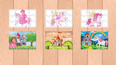 My Pony Princess Jigsaw Puzzles Games For Kids screenshot 2