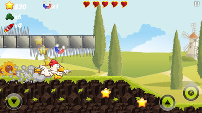 Chicken Run - Adventure Running Game screenshot 2
