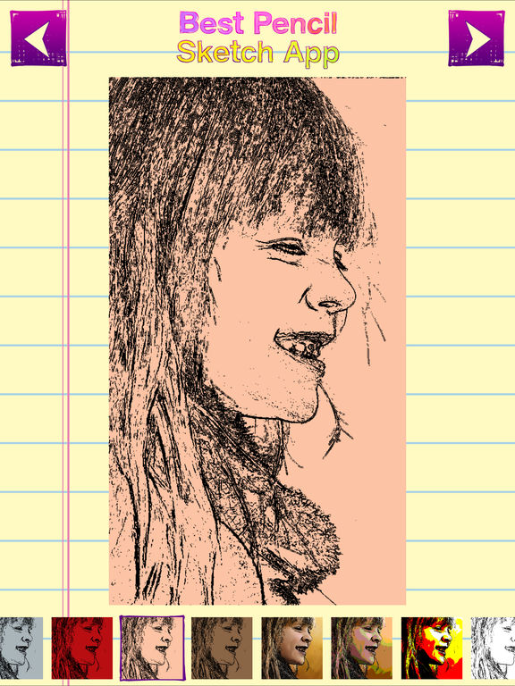 App Shopper: Best Pencil Sketch App Portrait & Draw.ing Filters