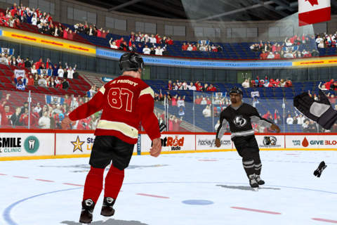 Hockey Fight Lite screenshot 3