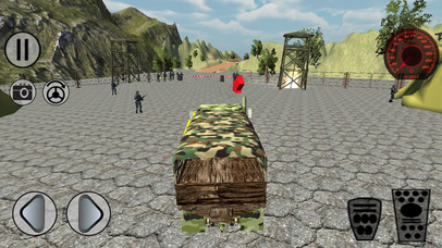 Army War Truck Driver 3D screenshot 4