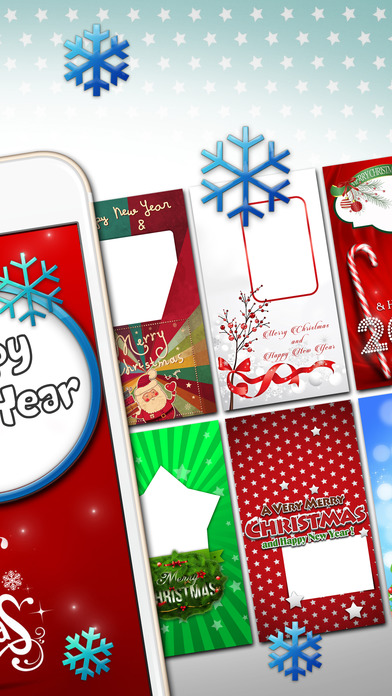 Merry Christmas Card Maker - New Year Cards 2017 screenshot 2