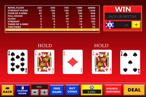 Video Poker Frenzy : Multi Multi Hand Hand Casino screenshot 3