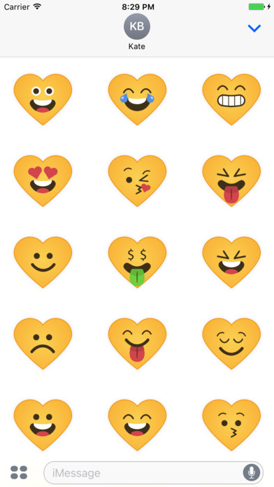 Heart Emojis screenshot 2