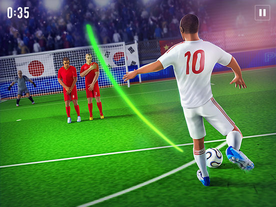 Hot Soccer FreeKick Asia 3D для iPad