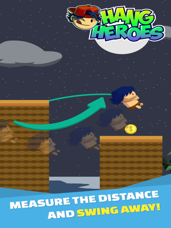 Hang Heroes: Rope Swing Arcade Game для iPad