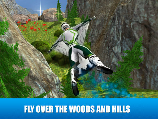 Wingsuit Sky Dive 3D Full screenshot 6