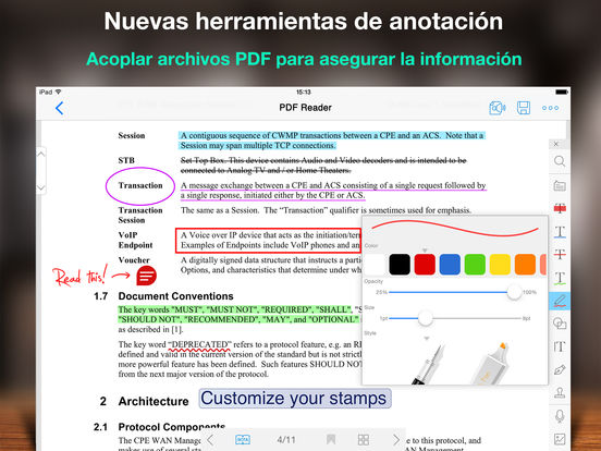 Captura de pantalla del iPad 3