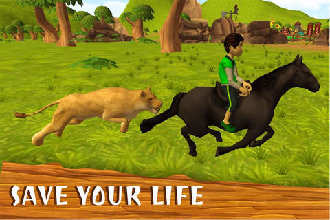 My Crazy Horse Racing Adventure Simulator 3D Free 2016 screenshot 2