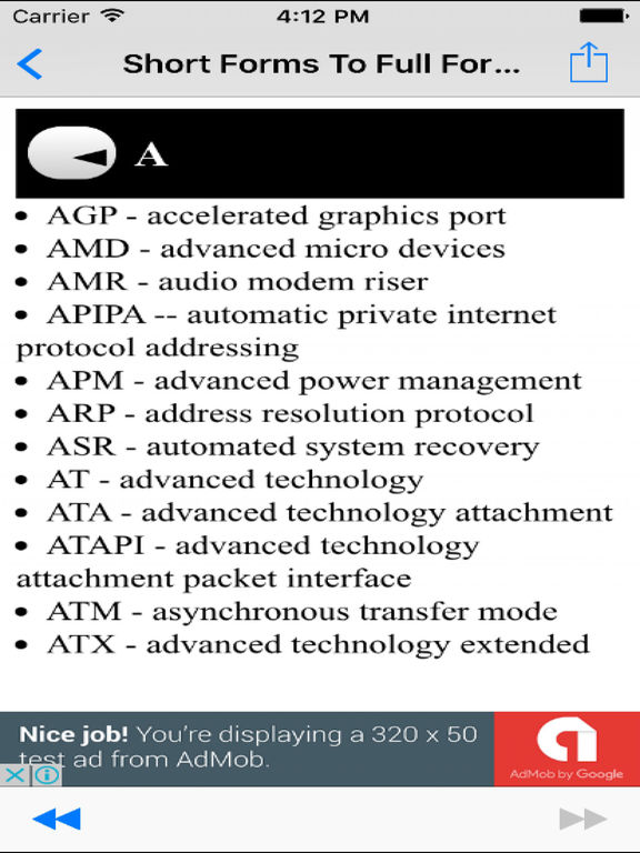 App Shopper Short Forms To Full Forms A to Z Full Forms for General