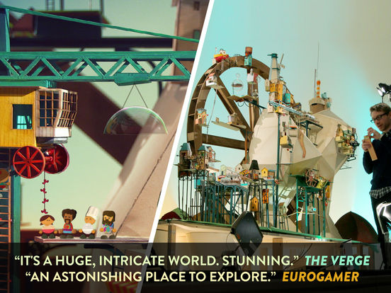 Screenshots of Lumino City for iPad