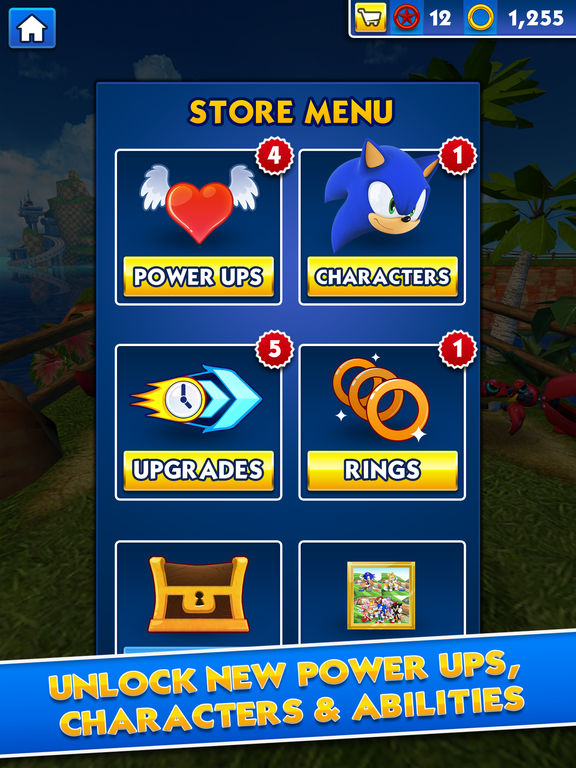 Screenshots of Sonic Dash for iPad