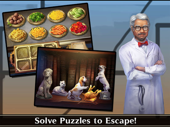 Screenshots of Adventure Escape: Asylum (Murder Mystery Room, Doors, and Floors Point and Click Story!) for iPad