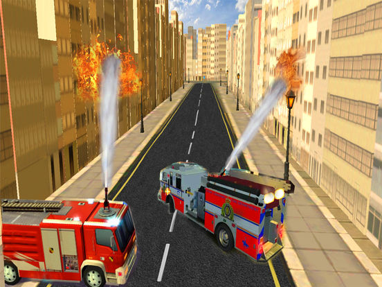 Fire Brigade Truck Simulator 2016 screenshot 6