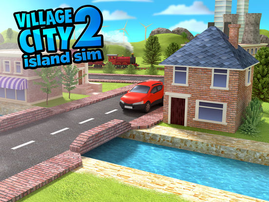Village City Island Sim 2 Вилидж сити остров Сим на iPad