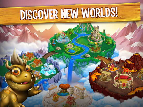 Screenshots of Dragon City Mobile for iPad