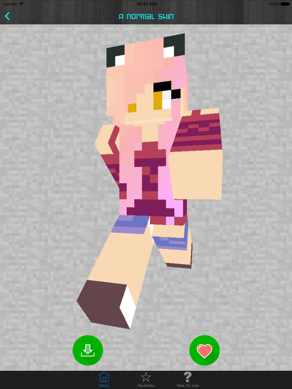 Screenshots of Girl Skins for Minecraft PE (Pocket Edition) - Best Free Skins App for MCPE. for iPad