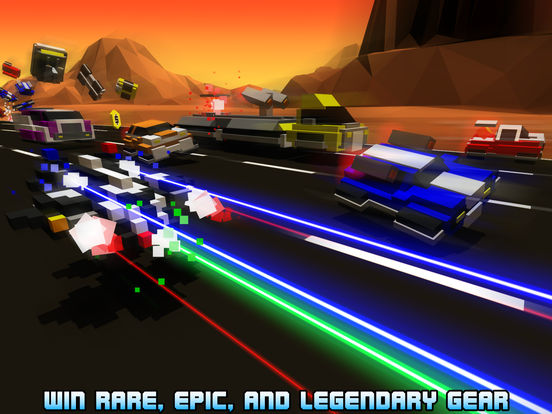 Screenshots of Hovercraft: Takedown - Custom Combat Cars for iPad