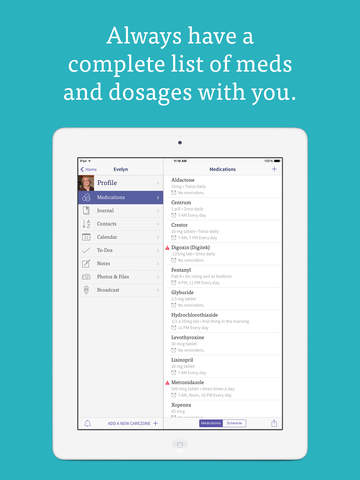 【免費醫療App】CareZone | Organize health information for you and your family-APP點子