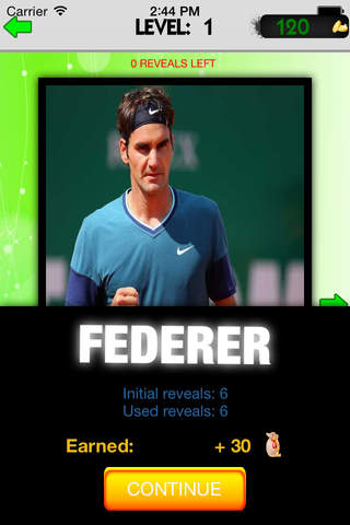 Tennis Player Trivia Quiz - Guess the Famous Athlete screenshot 3