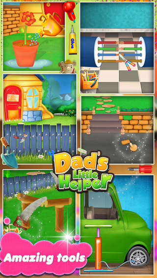 【免費遊戲App】Dads Little Helper-APP點子