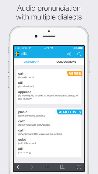 【免費書籍App】Translations: Swedish - English Dictionary-APP點子