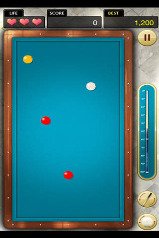 Billiards 3 ball 4 ball screenshot 2