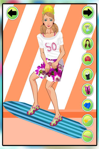 Teen Sky Girl Dress Up screenshot 2