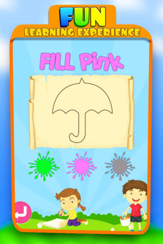 Kids Learning Educational Game - Early Reading Learning Activities A to Z, Colors, Numbers, Shapes & Adventure Games for Kids Girls & Boys screenshot 3