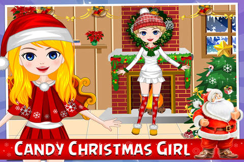 Christmas Girl Make Up Game screenshot 3