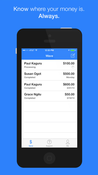 【免費財經App】Wave - Send Money to Kenya + Uganda-APP點子