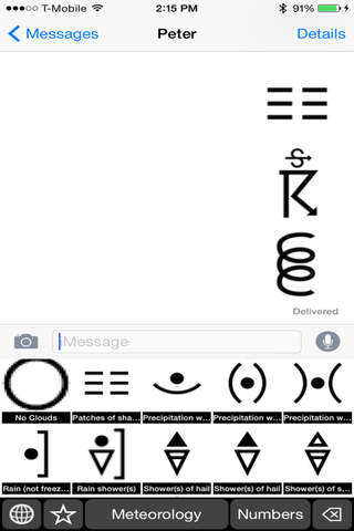 Meteorology Signs and Weather Symbols screenshot 3