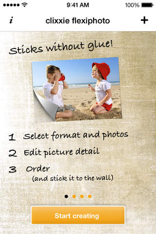 Flexiphoto: Print posters and photos as decals and decorate your wall with clixxie screenshot 2