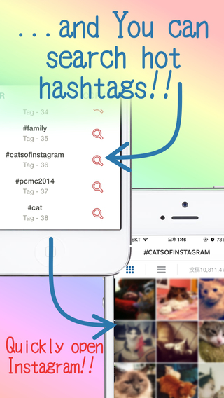 【免費工具App】HashTagSta - Tag copy&paste For Instagram--APP點子