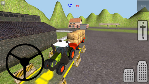 【免費遊戲App】Tractor Simulator 3D: Hay-APP點子