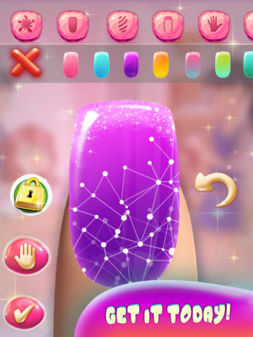 【免費遊戲App】Princess Nail Fashion Salon Party - Girl Party Games-APP點子