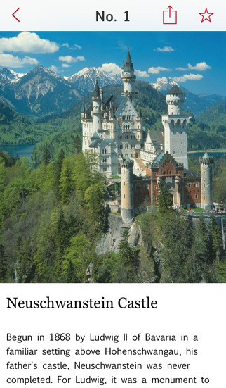 【免費旅遊App】TOP 100 - Germany's 100 most popular sights-APP點子