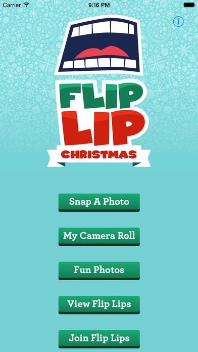 FlipLip Christmas Lip-Sync Mouth Replace Video Maker
