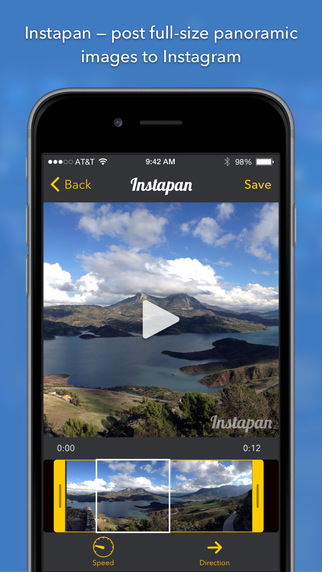 Instapan - Create panorama videos for Instagram