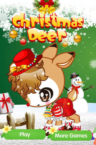 Christmas Deer - Game for girls screenshot 4