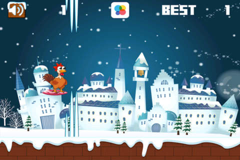 Bird On A Snowboard - Big Air Ollies Flapper Craze! screenshot 3