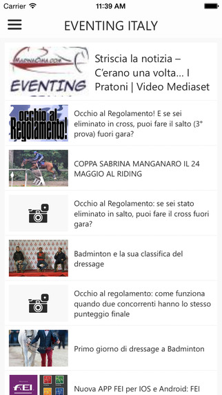 【免費運動App】Eventing Italy-APP點子