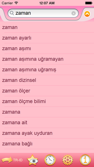 Indonesian Turkish dictionary
