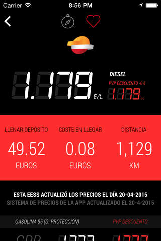 Gasolineras de España screenshot 4