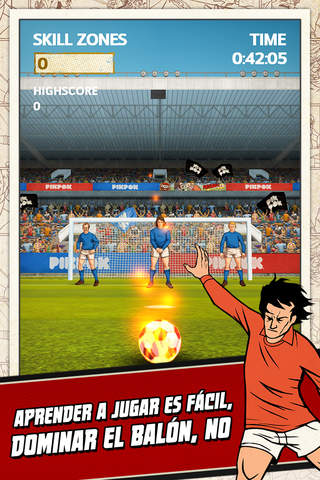 Flick Kick Football Kickoff screenshot 2
